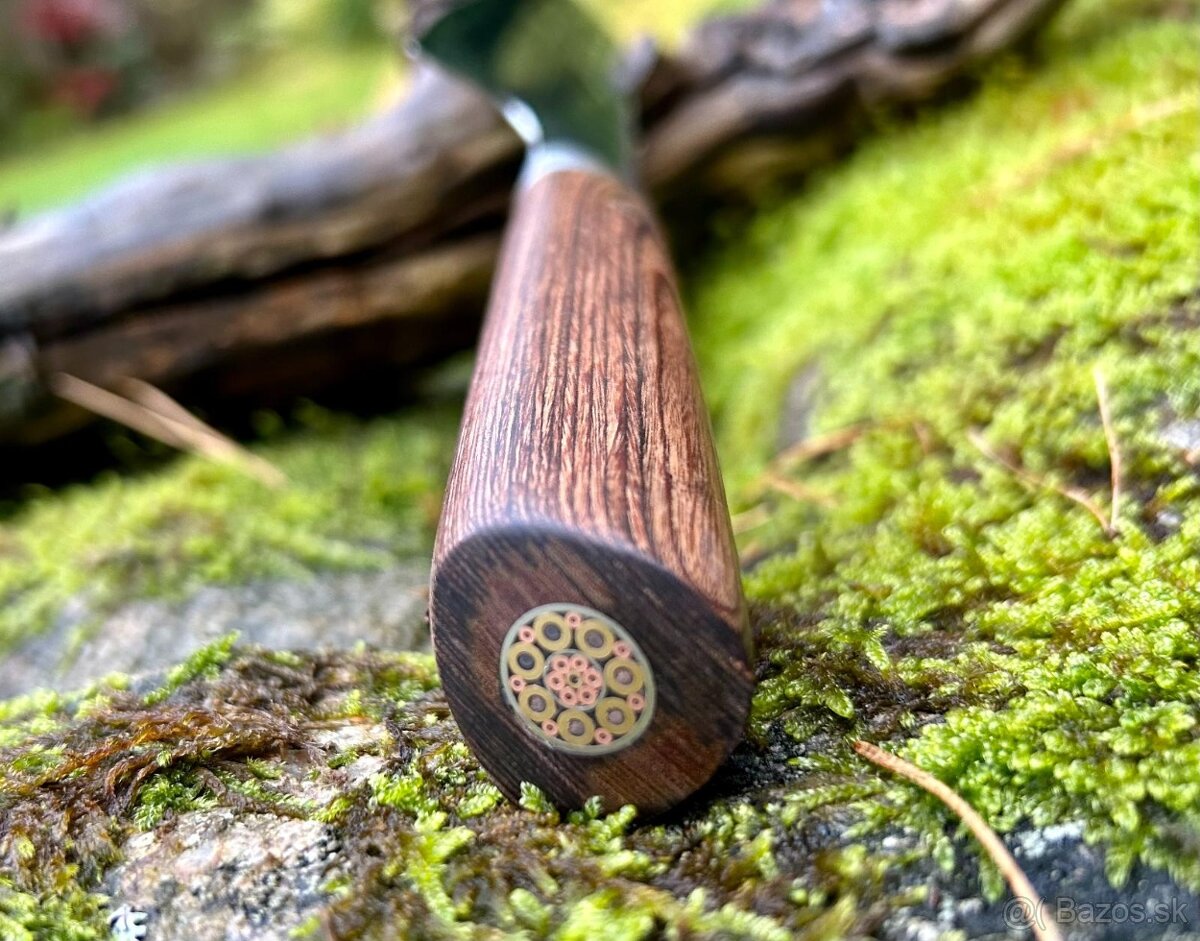 Kiritsuke 8" damaškový nôž šéfkuchára. - 4