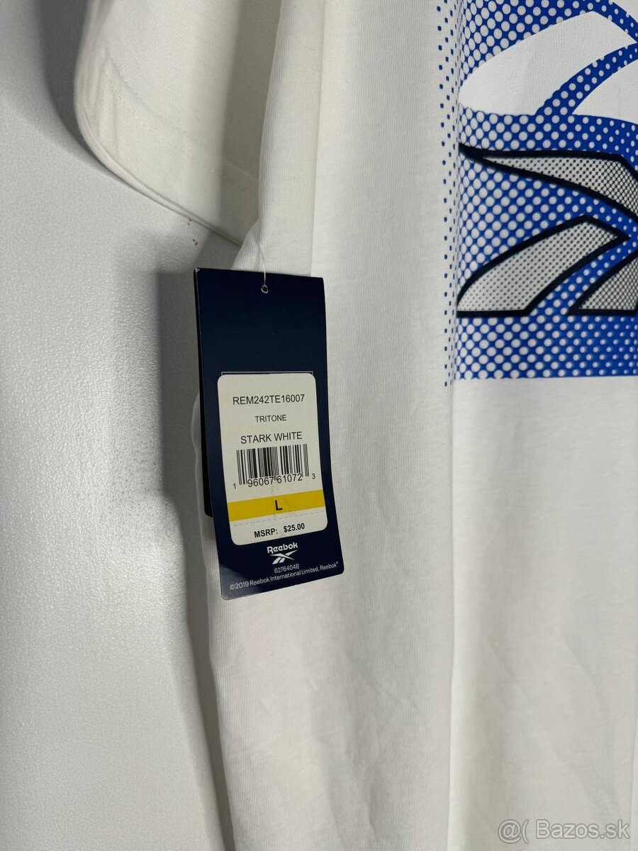tričko Reebok Stark White L - 4