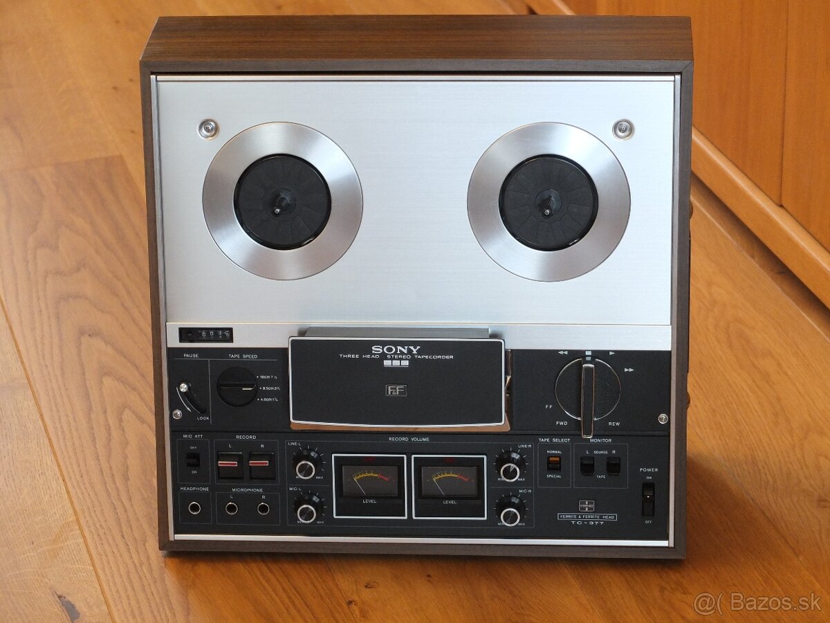 SONY TC-377Stereo Tape Recorder(1973-1976)Top stav - 4
