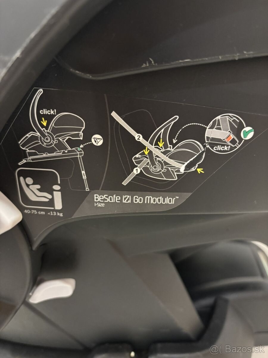 Predam autosedacku vajicko BeSafe iZi Go Modular i-Size - 4