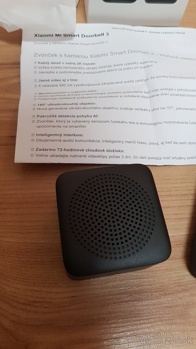 Inteligentný videozvonček Xiaomi Smart Doorbell - 4