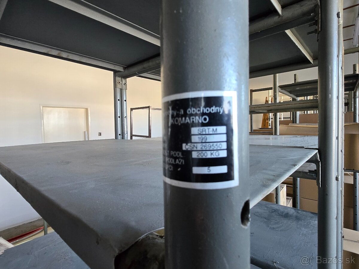 Priemyselný regál celokovový - 4