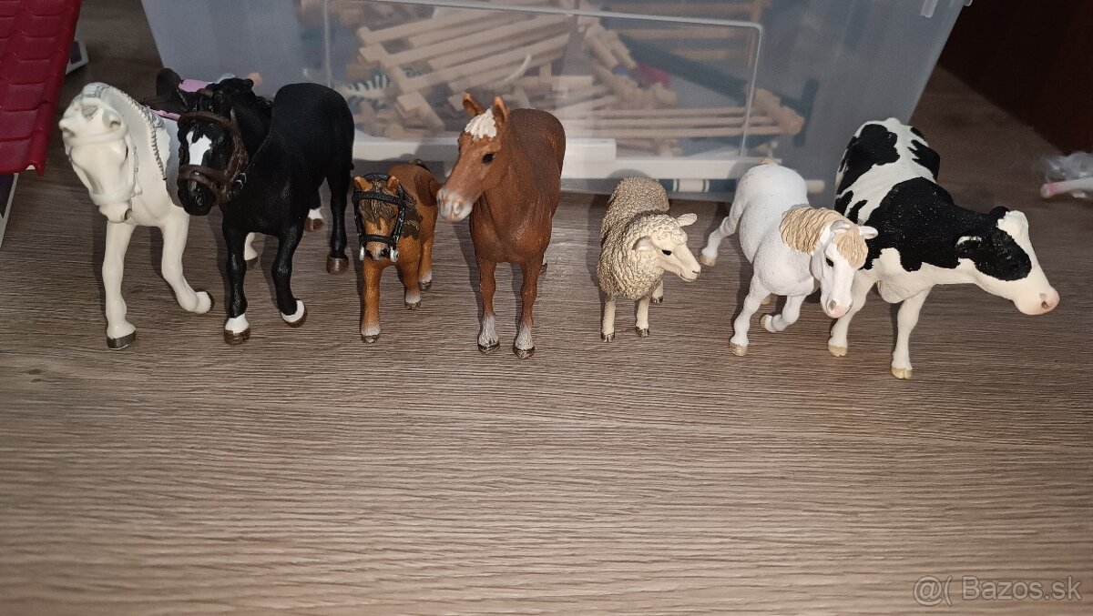 Schleich stajňa pre kone - 4