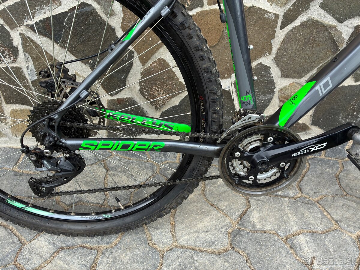 KELLYS Spider 10 2018, veľkosť M, 27,5 - 4