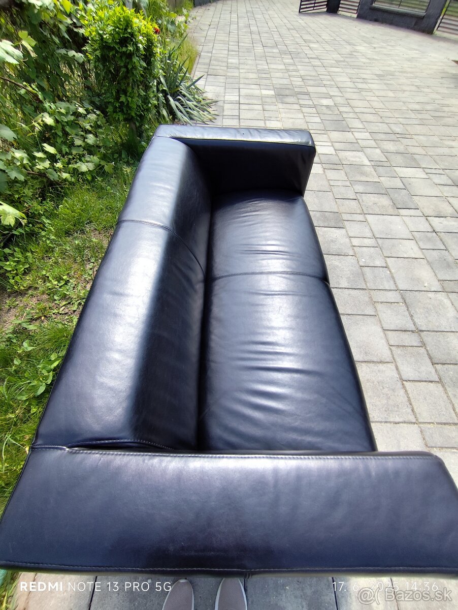 IKEA kozená pohovka - 4