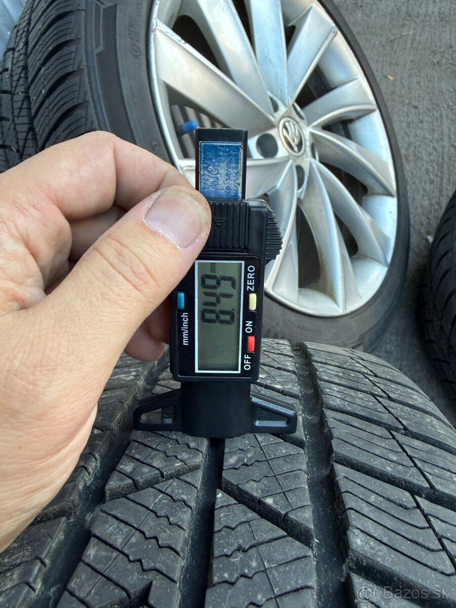 18" Elektrony SKODA 5x112 so zimnymi pneu 235/45 R18 - 4