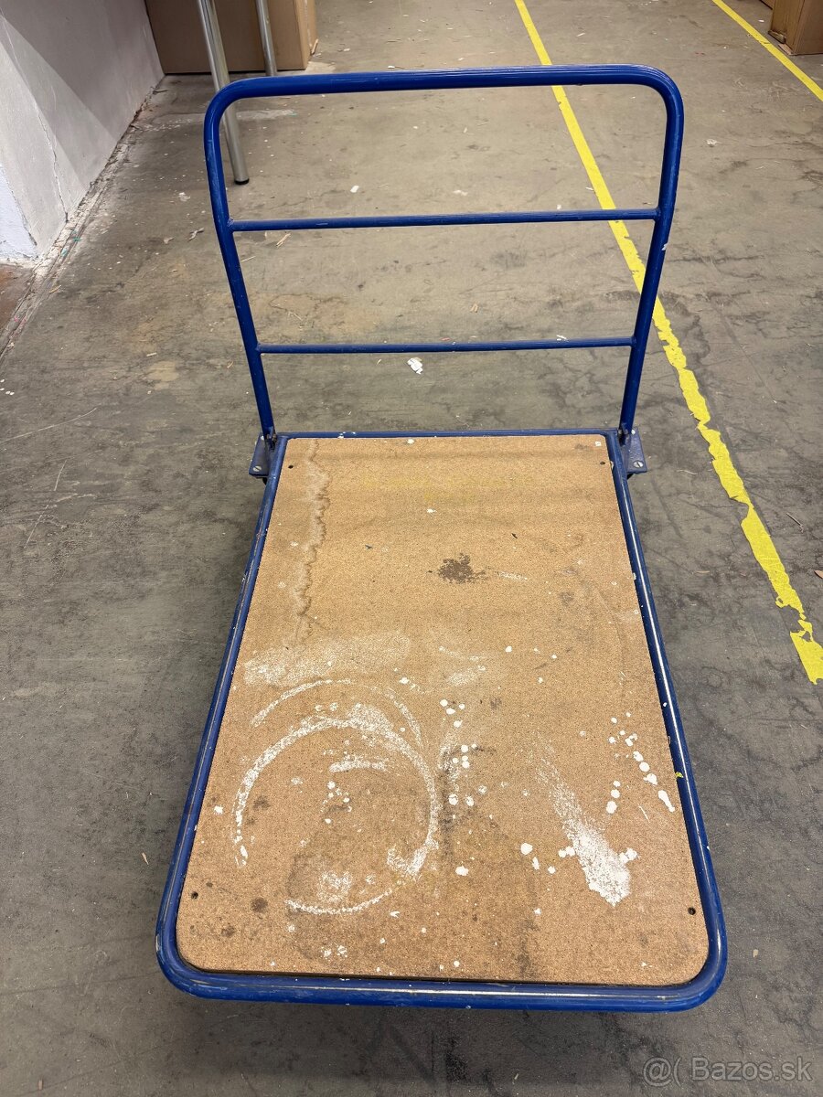 Plošinový skladový vozík - 4