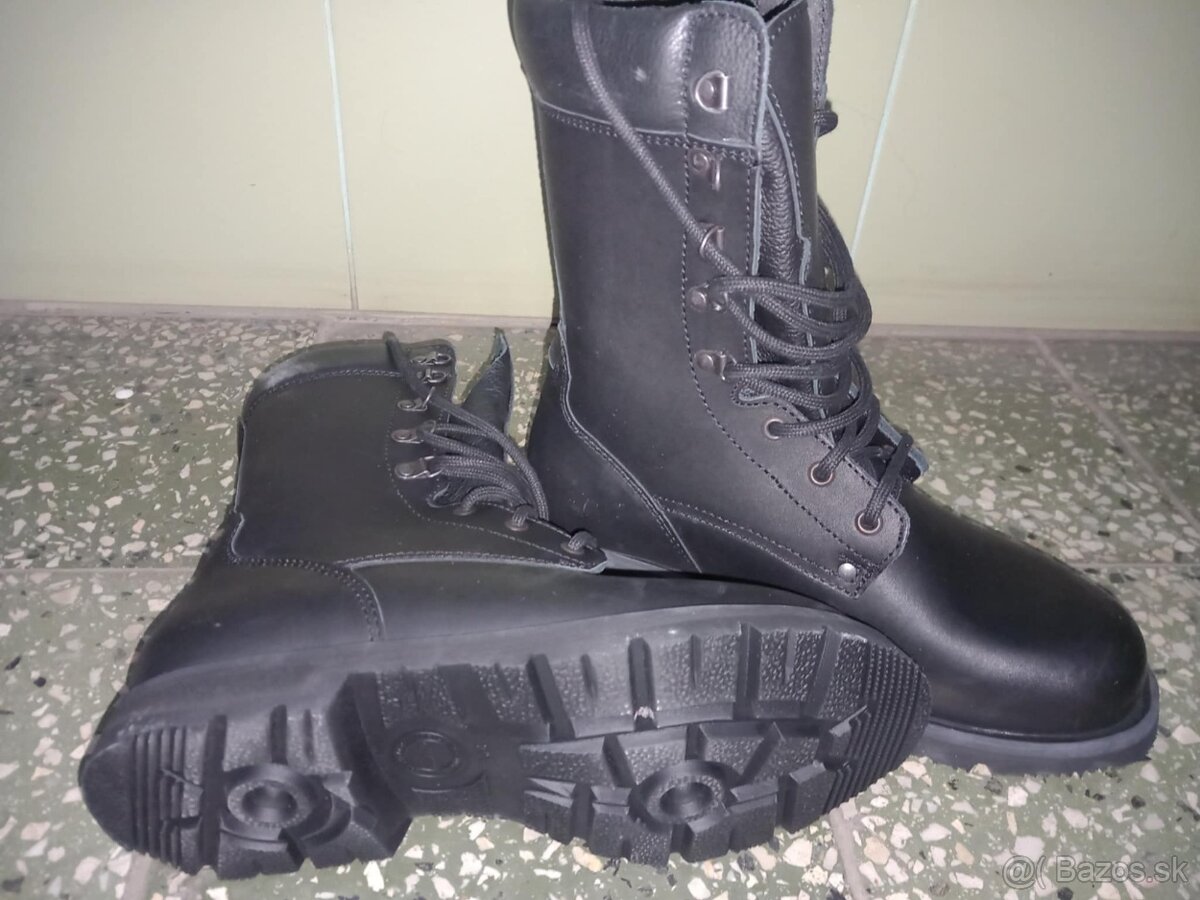 ✅ NOVÉ Celokožené poľné kanady - vojenské - veľkosť 41 ✅ - 4