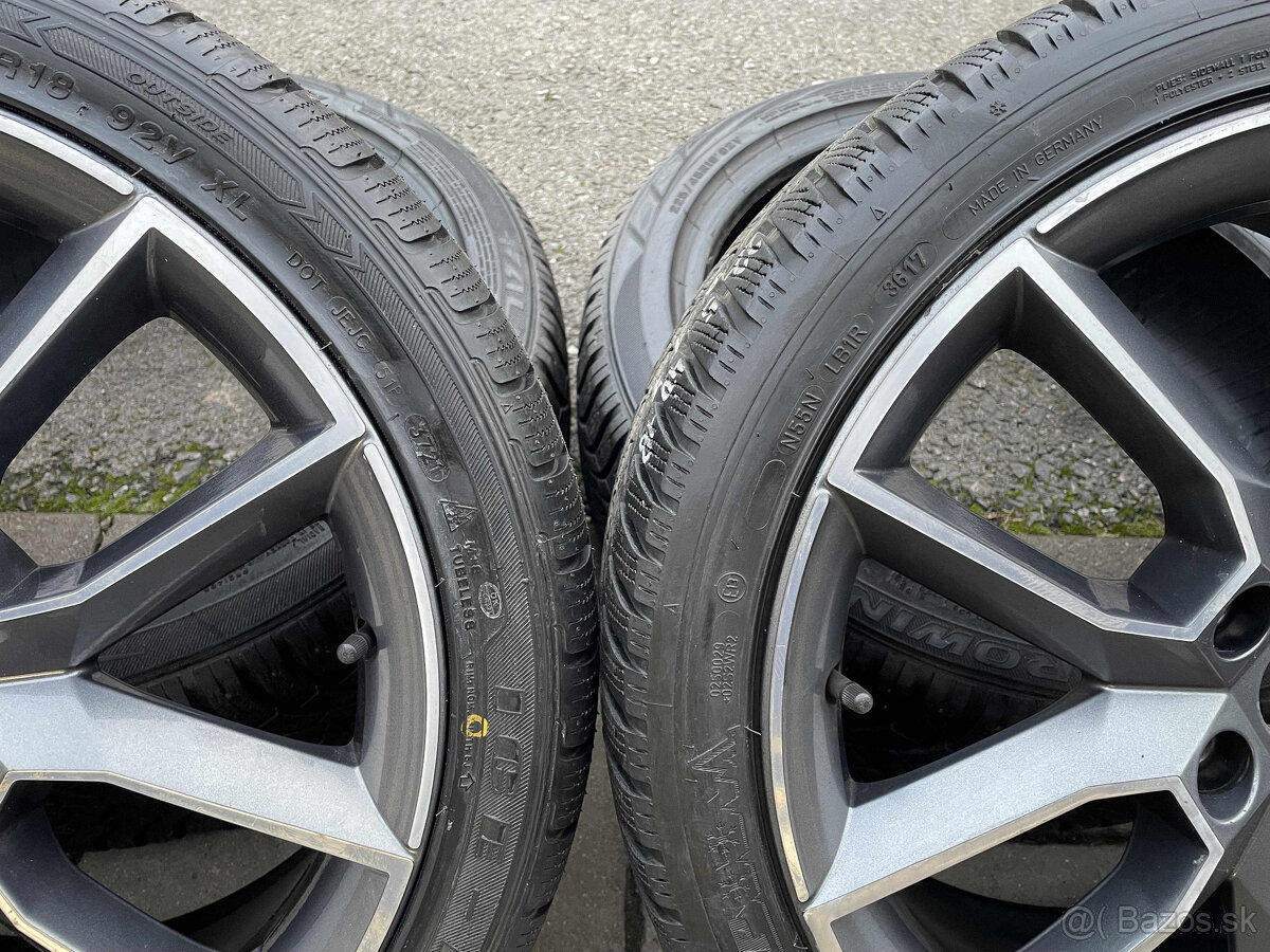 GEMINI Grau skoda Octavia RS 3 5x112 7,5x18 ET 51 VW Seat 2 - 4