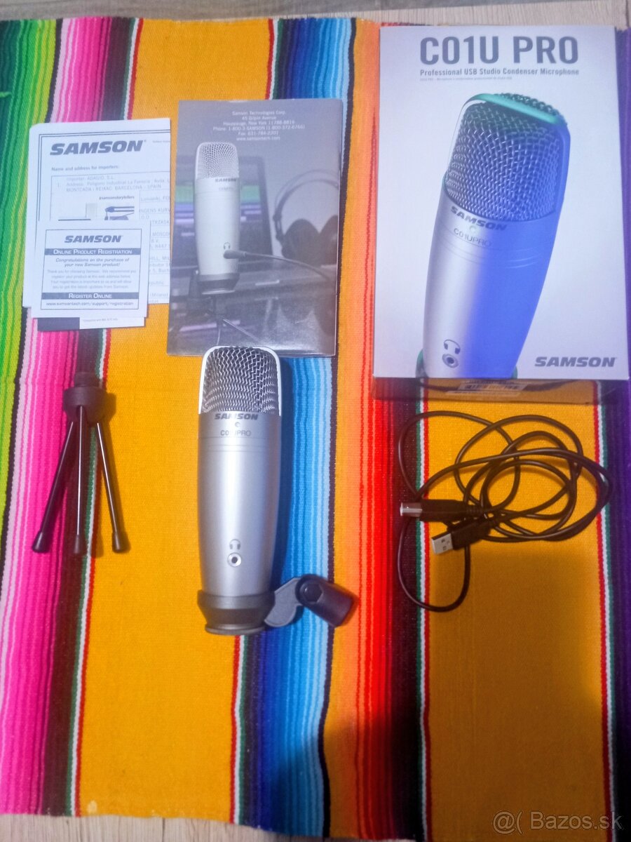 Usb mic SAMSON C01U PRO - 4