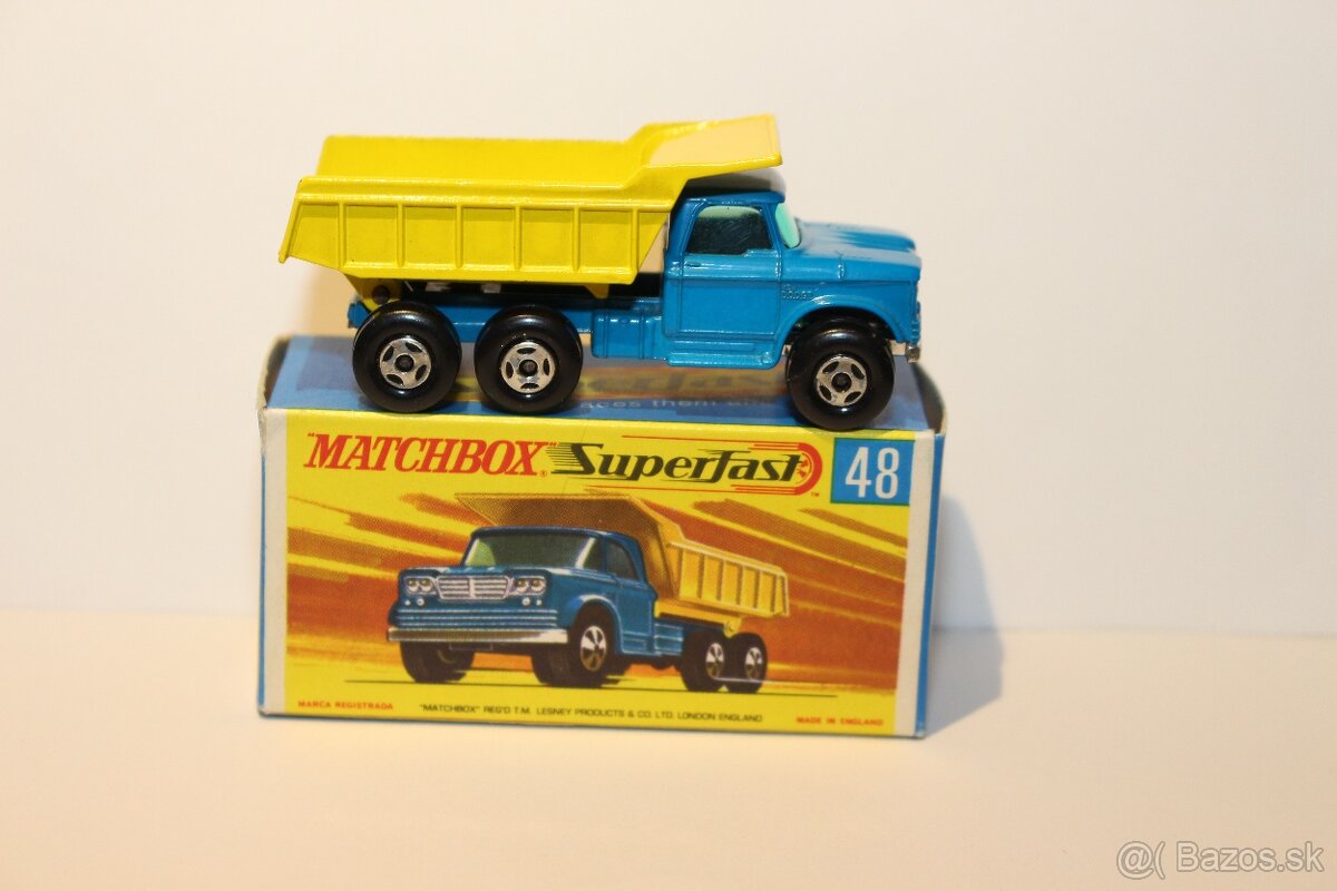 Matchbox SF Dodge dumper truck - 4