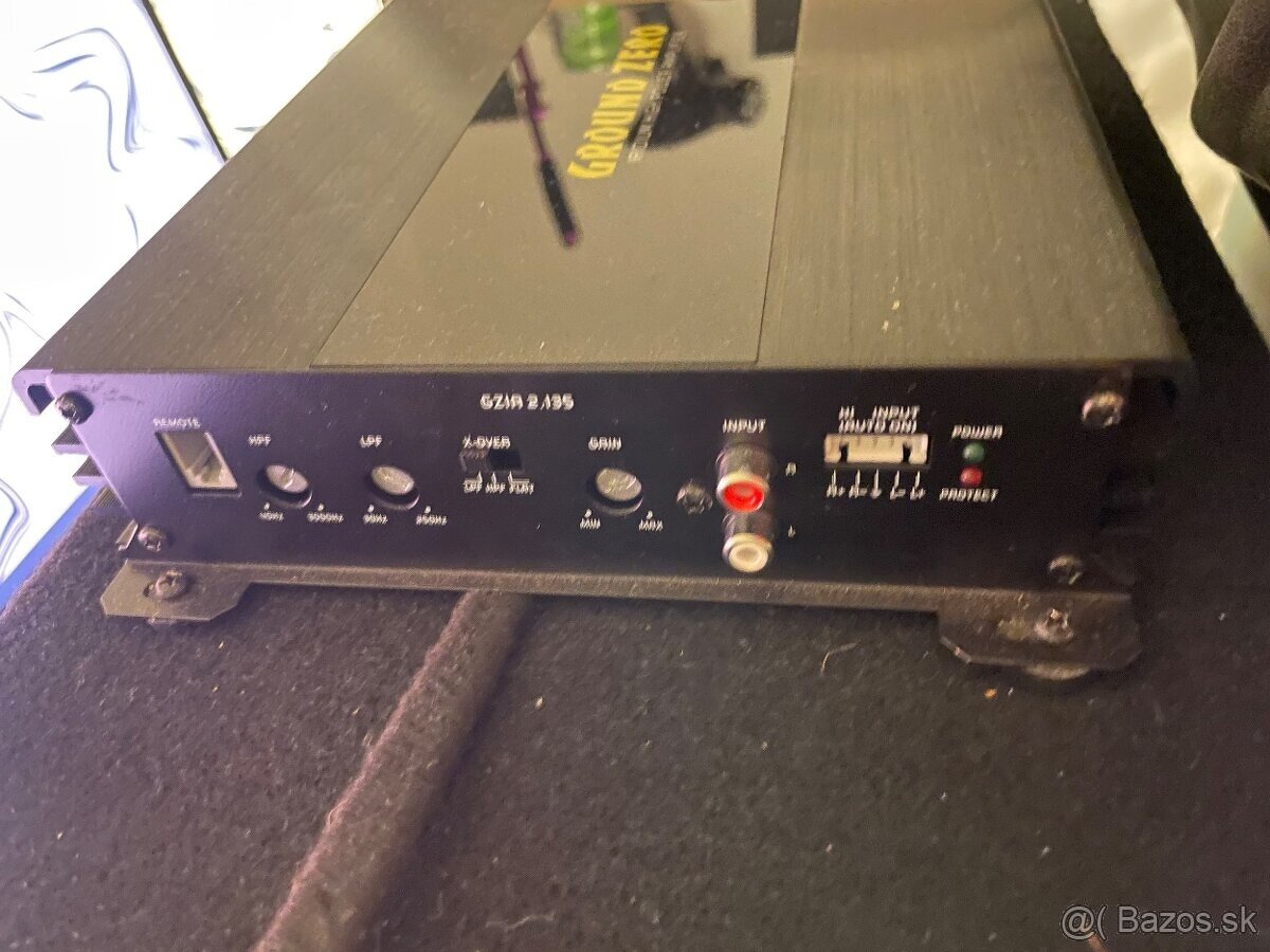 Subwoofer do auta - GROUND ZERO - 4