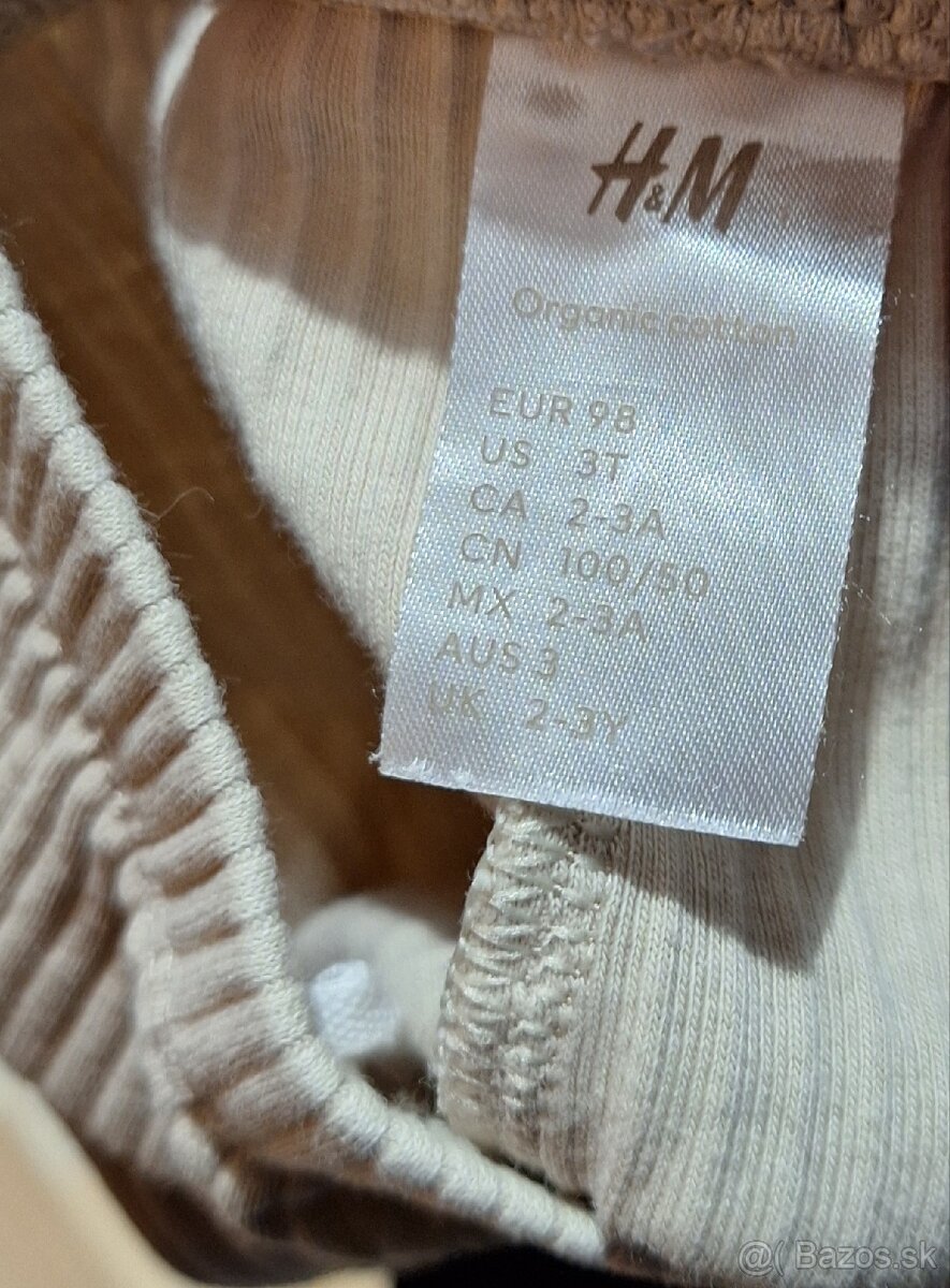 H&M kraťasy 3x - 4