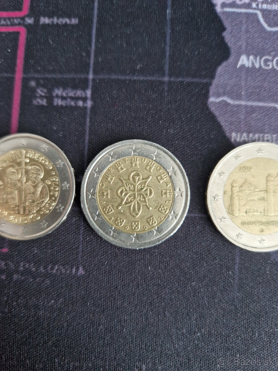 Zberateľské 2 Eurové mince - 4