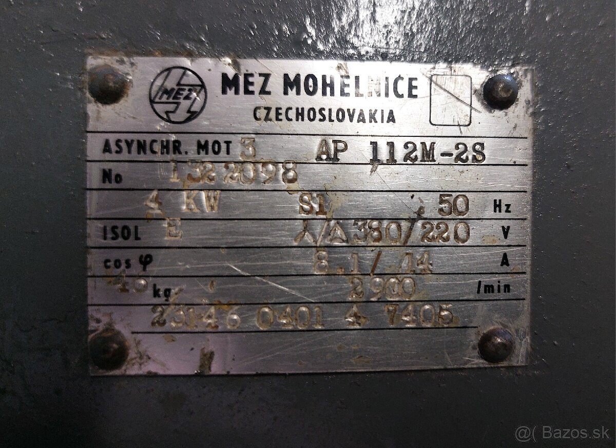 Motor 4kW 2900ot/min - 4