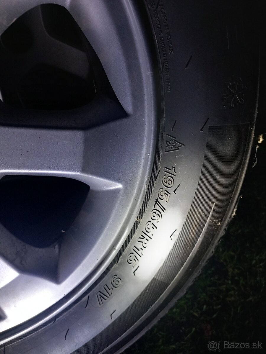 Orginal opel disky 195/65R15 - 4