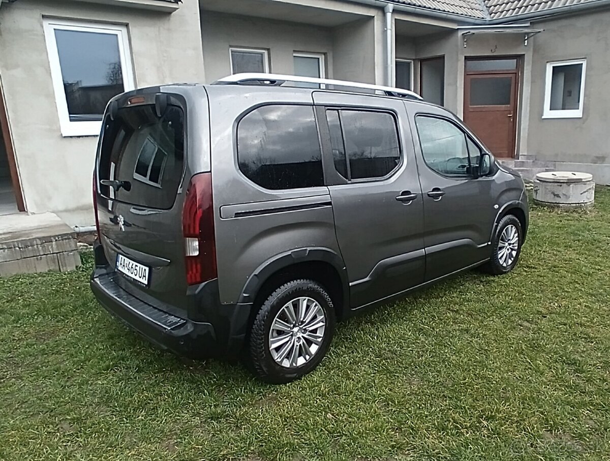 Predám Peugeot Rifter 1.5 Hdi 75 kw. 2019 - 4