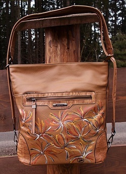 Kabelky, batohy. originál maľba/art/handmade 1,časť - 4