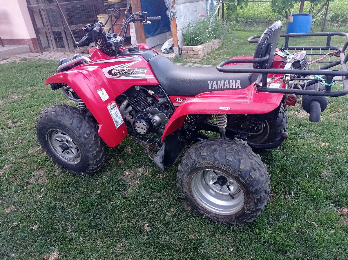 štvorkolka Yamaha WOLVERINE 4 x 4