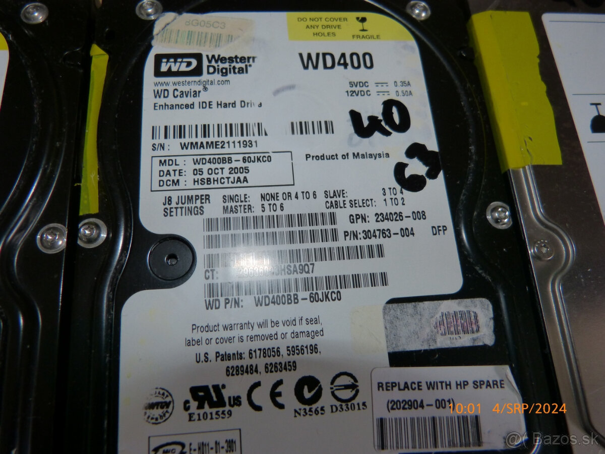 ide hdd 40-60-80-320gb 20e kus - 4