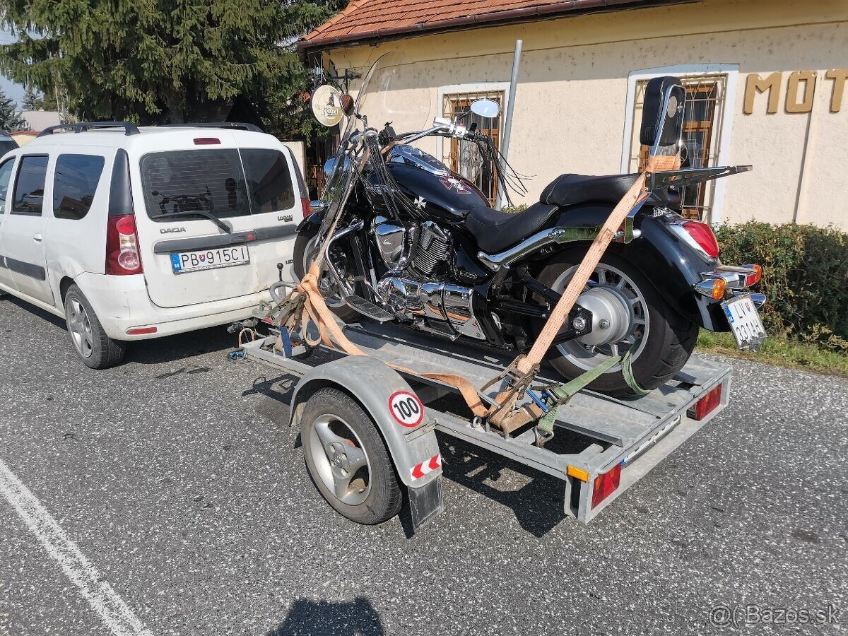 Predam VYMENÍM spevnený zosilneny privesny vozík ma aj rezer - 4