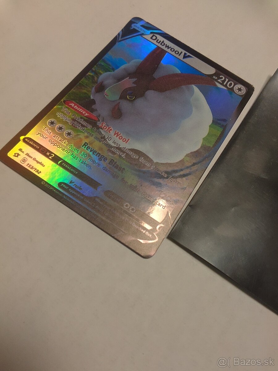 Pokémon karta DubwoolV - 4