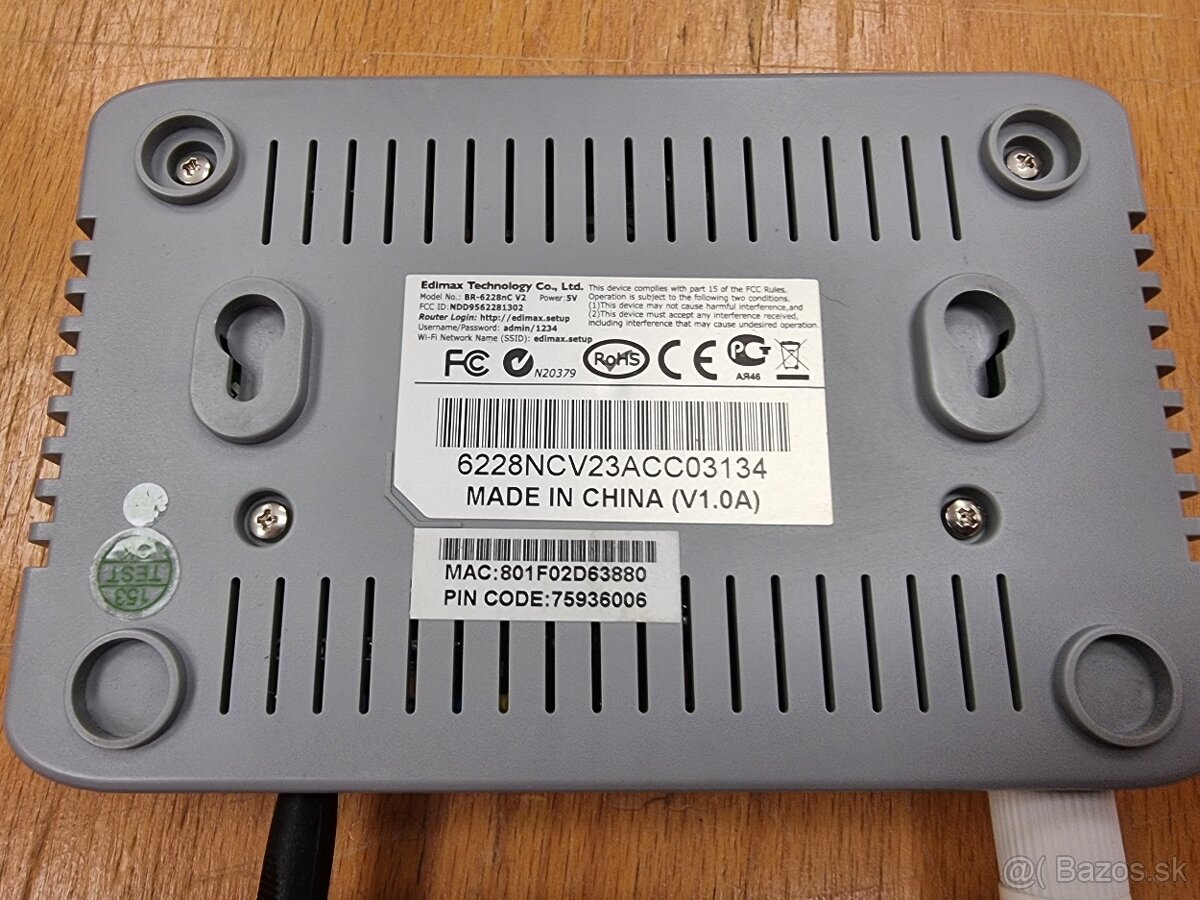 Router Edimax BR-6228nC V2 - 4