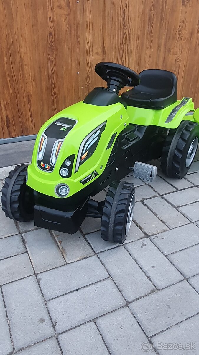 Smoby Šliapací traktor Farmer XL zelený - 4