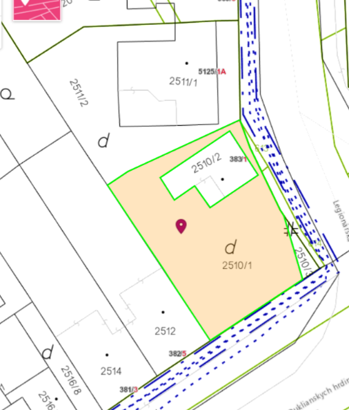 Pozemok so starším RD v Malackách na predaj. - 4