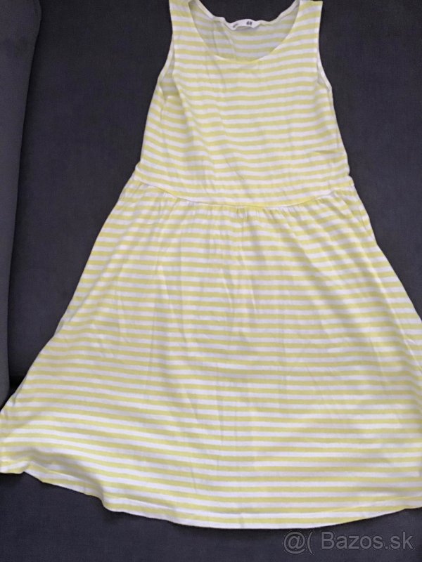 4x tieklo a 1x šaty vel. 122/128 - 4