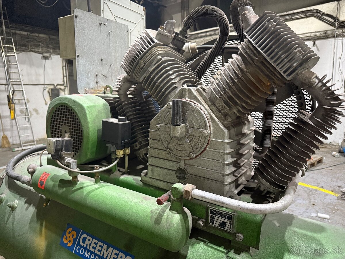 2 valcový vzduchový kompresor creemers - 4