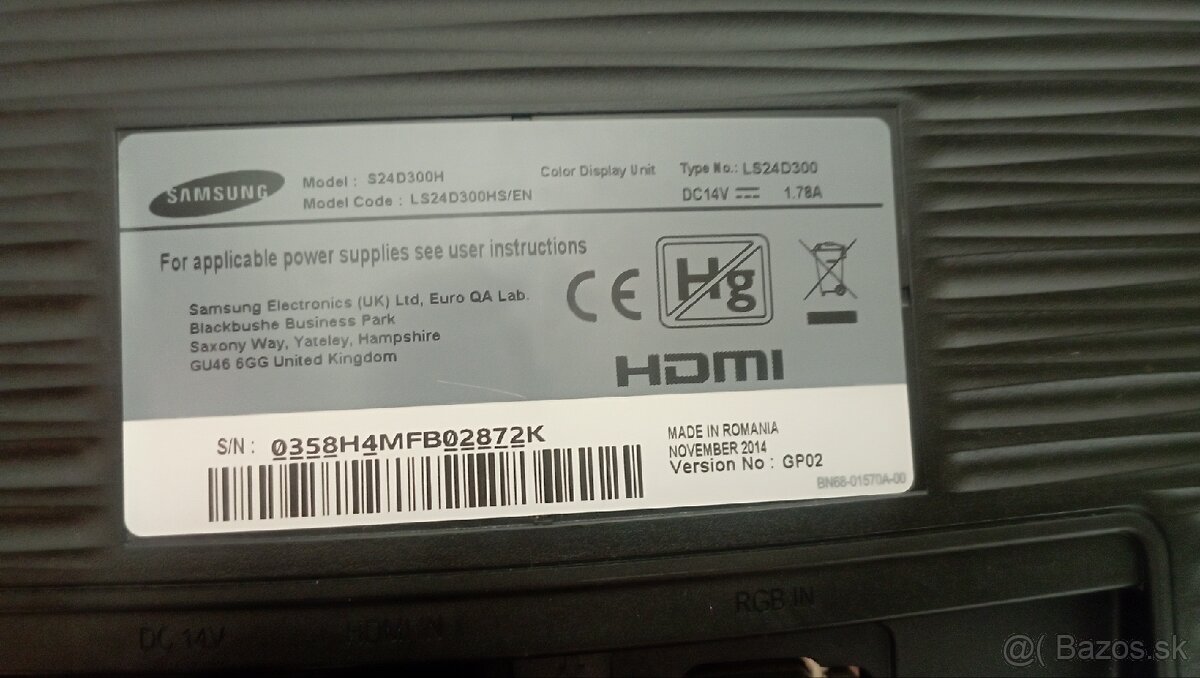 Samsung S24D300H - 4