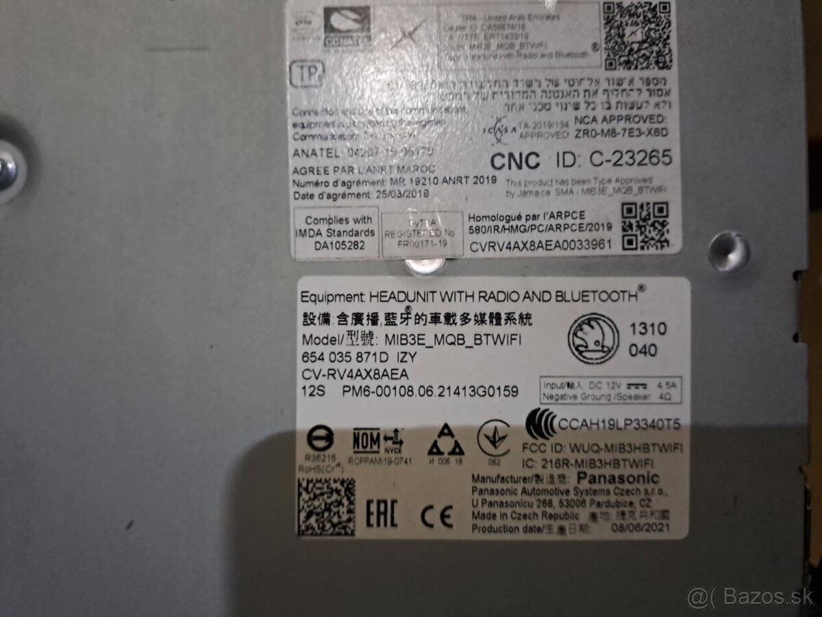 Autorádio škoda karoq kamiq - 4