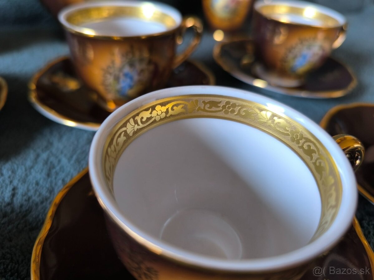 porcelánová kávopvá súprava - 4