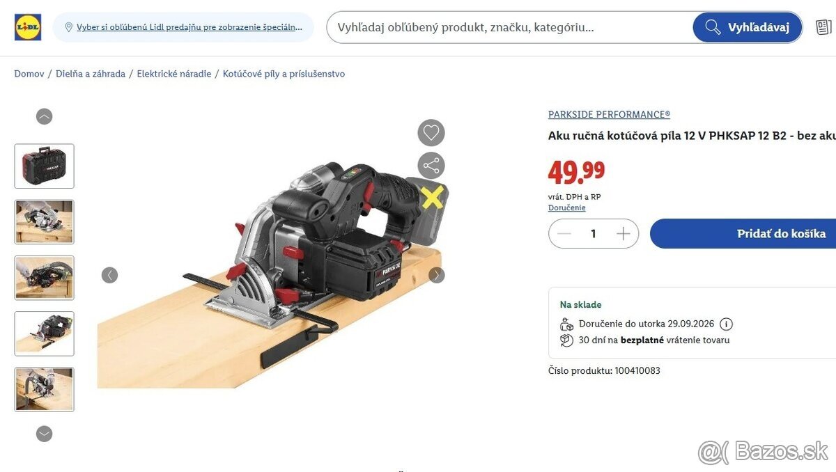 PARKSIDE PERFORMANCE® Aku píla 12 V PHKSAP 12 B2 - 4