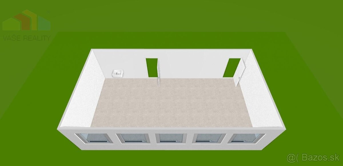 Na prenájom kancelársky priestor, 48 m², Herlianska ulica, R - 4