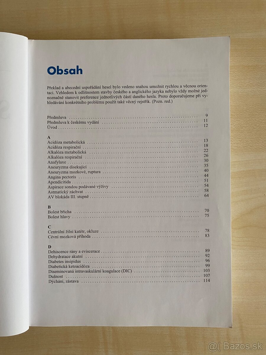 Sestra a akutní stavy od A po Z - 4