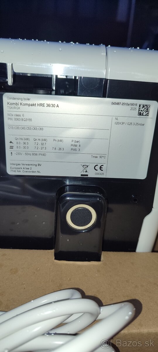 Predám nový plynový kotol Intergas HRE 36/30A - 4