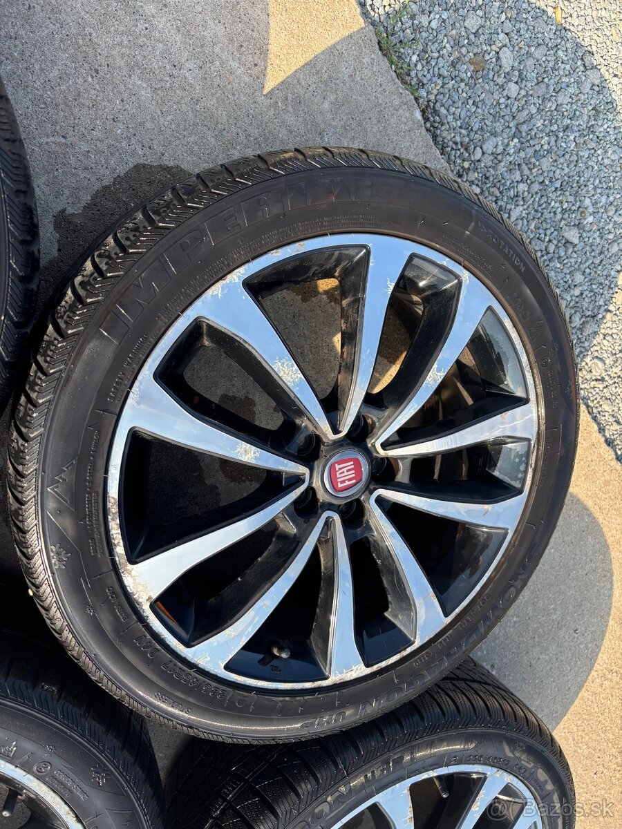 OE 17” Alu kolesá FIAT Tipo s pneumatikami R17 - 4