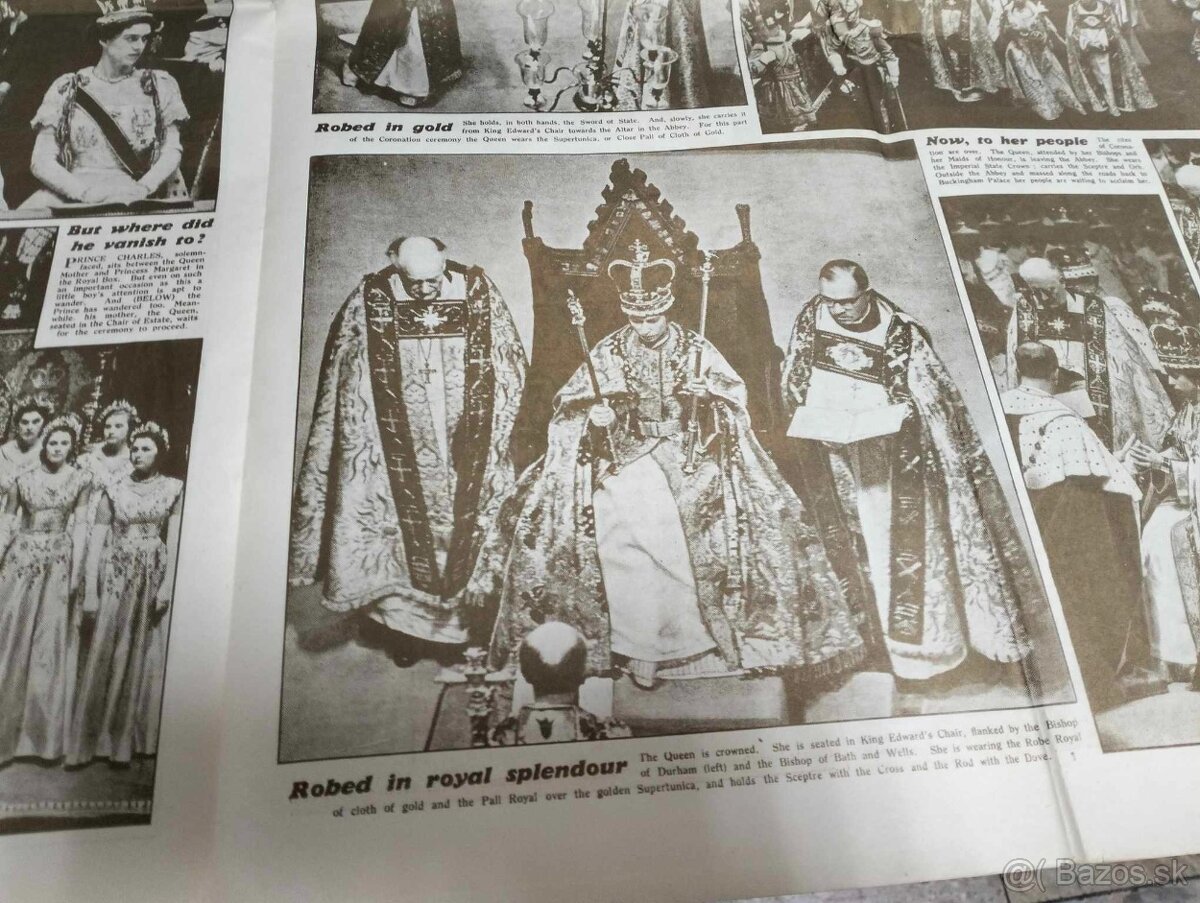 ORIGINÁL "Daily Mail" zo dňa 3.júna 1953,britský denník,de - 4