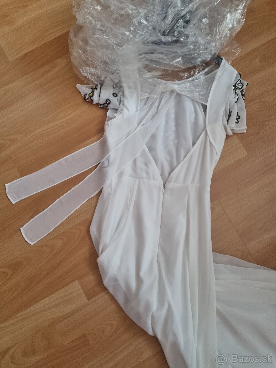 spoločenské biele zn.Asos 34 - 4