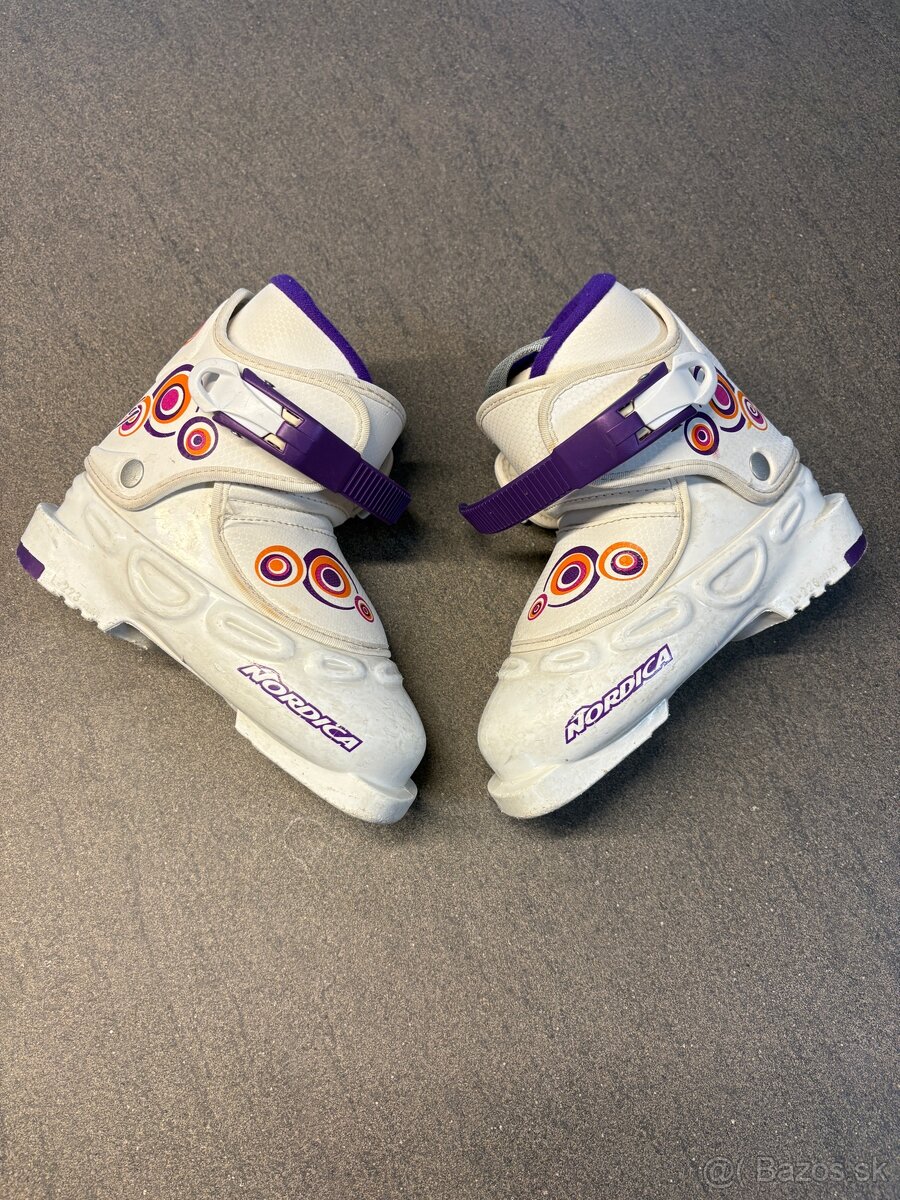 Predam detske lyziarky 223mm biele - 4