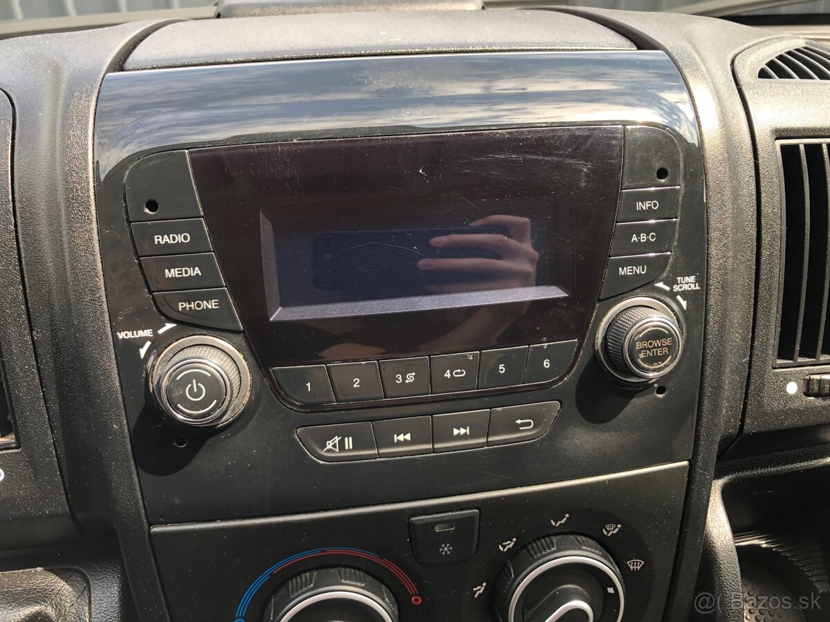 Originál autoradio Peugeot Boxer 2018 - 4
