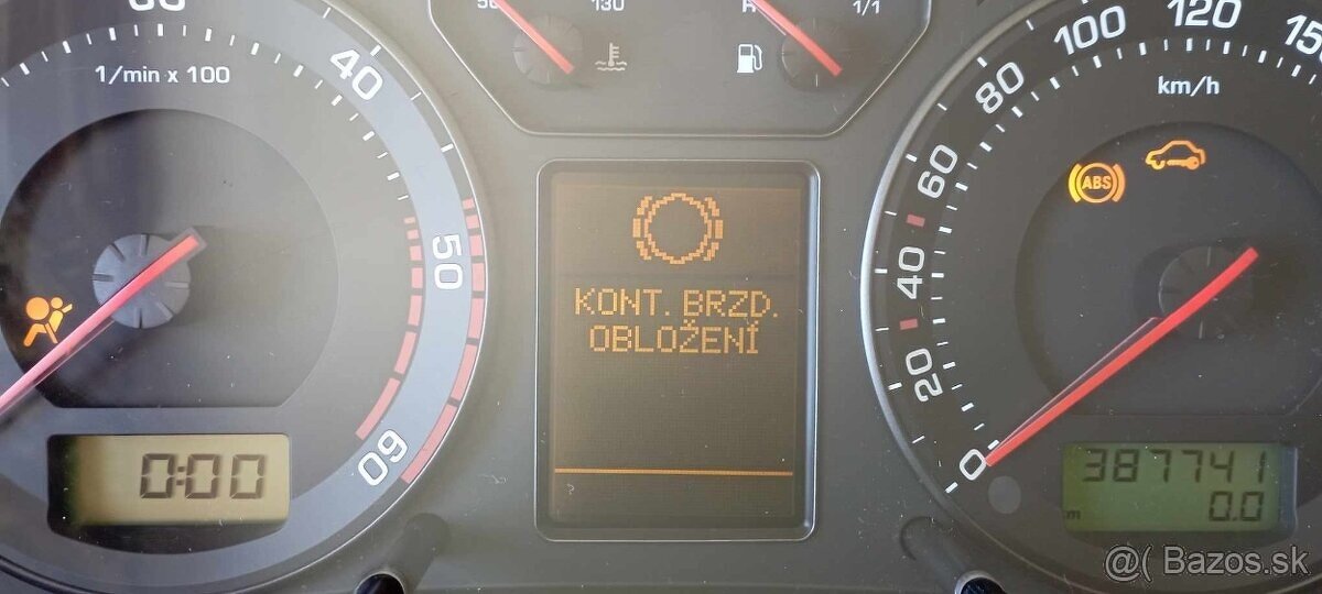 Budíky škoda Superb 1 - 4