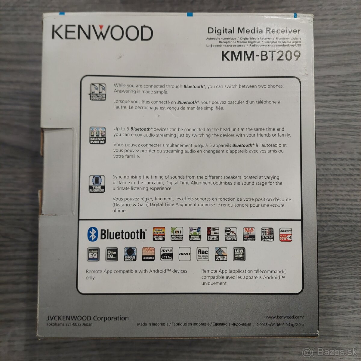 Autoradio Kenwood, Bluetooth USB microphone - 4