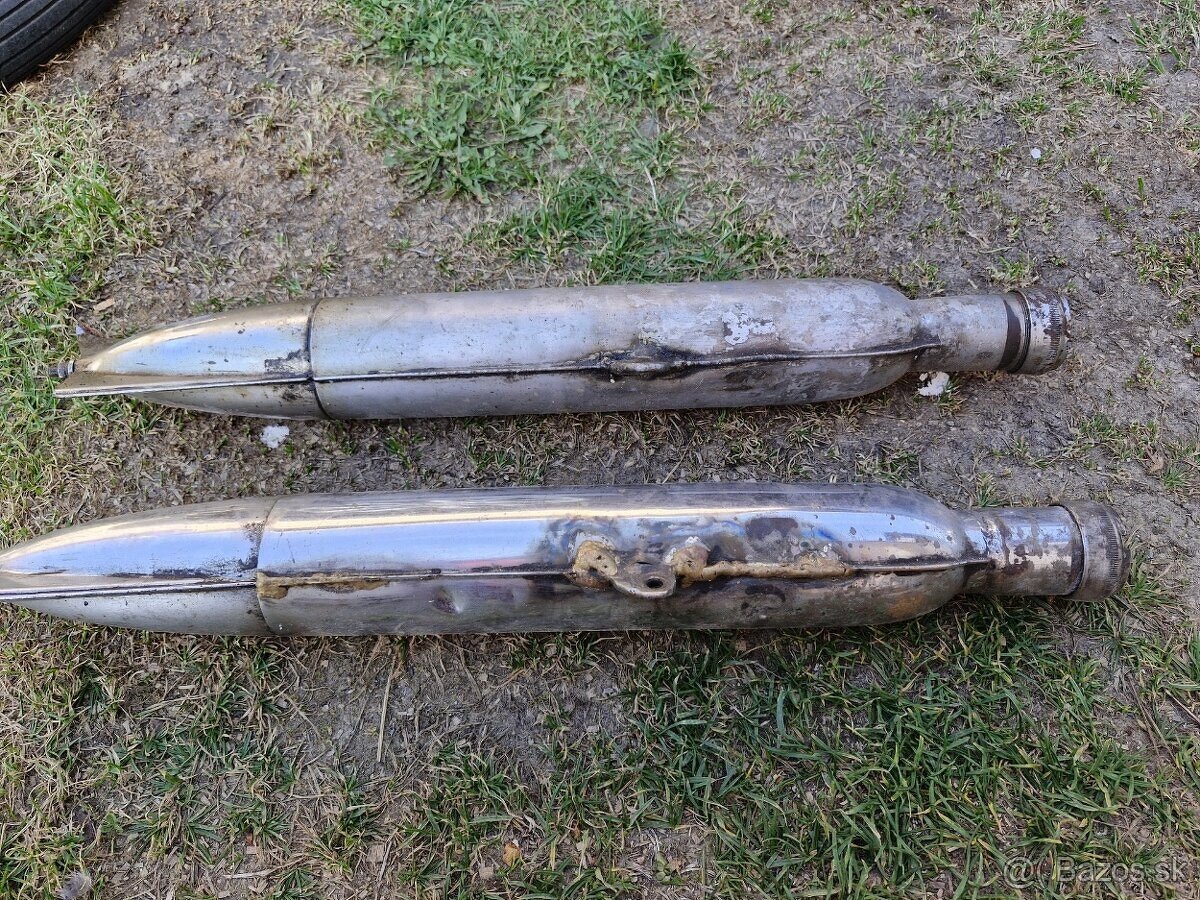 Výfuky jawa perák - 4