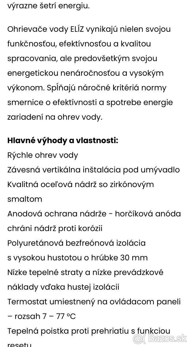 Ohrievač vody - 4