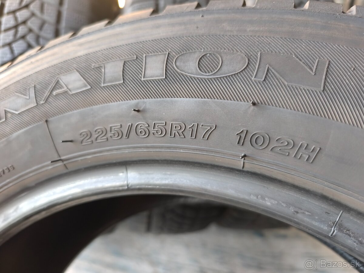 225/65 r17 zimné pneumatiky na SUV 7,5mm - 4