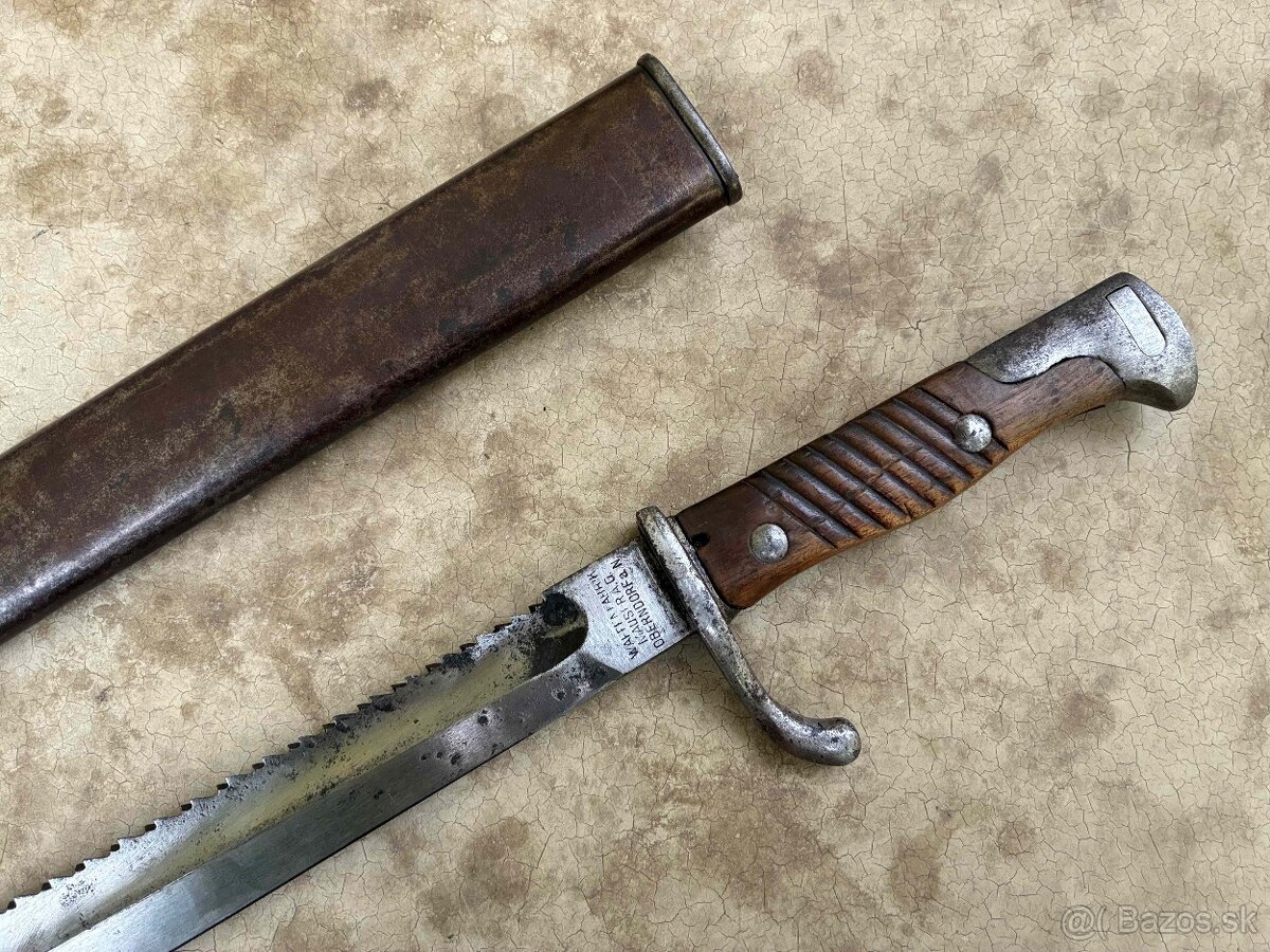 Nemecký bodák 05 s pílkou - 4