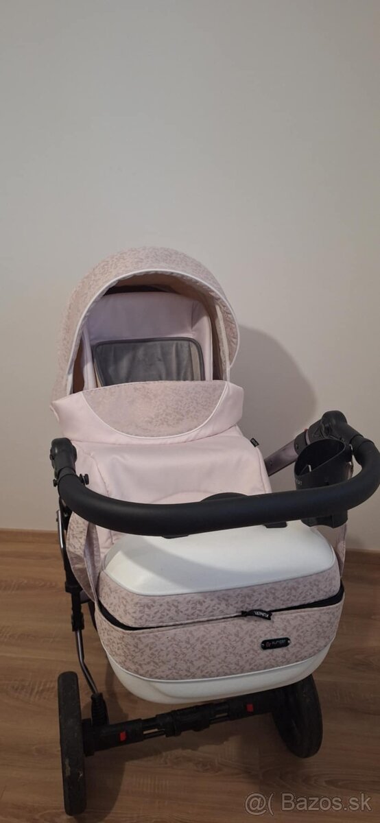 Kočiar 3v1 ružový - 4